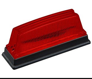 Lanterna Palito Pisca Vigia Teto Furgão Vermelho