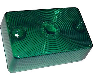 Lente Lanterna Lateral Recrusul Verde