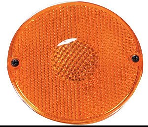 Lente Lanterna Lateral Universal Randon Amarela