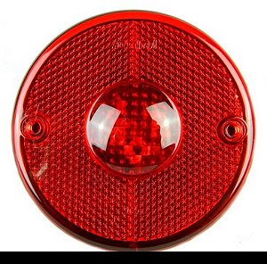 Lente Lateral Modulo Randon Acrilico Vermelha