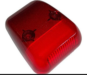 Lanterna Delimitadora Lateral/teto Ônibus - Sinalsul 1176 Vermelho
