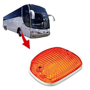 Lanterna Delimitadora Mercosul Marcopolo G6 Ambar