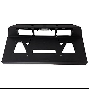 Suporte Da Placa Carreta Guerra, Randon Universal Com Lanterna de LED