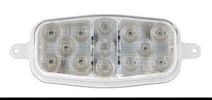 Lanterna Interna Aplicação Baú 13 Led Cristal 24 Volts