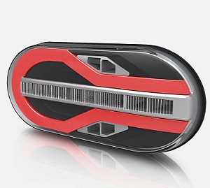Lanterna Traseira Modelo R LED 24 Volts Original Sinalsul