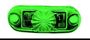 Lanterna Delimitadora Verde Carreta Caminhão Bivolt Led C/fios