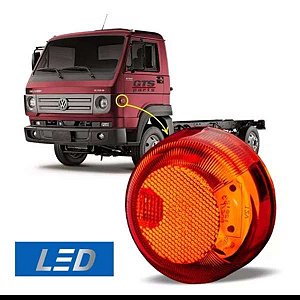 Par Lanterna Lateral Stribo Vw Delivery Pisca Cristal Led
