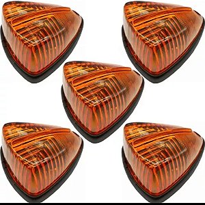 Kit Com 5 Lanternas Mercedes-bens 608 Corujinha Amarelo