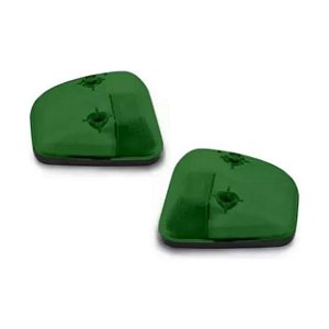 Kit 2 Lanternas Verde delimitadora lateral/teto ônibus