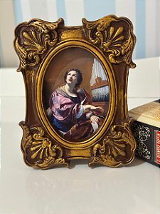 Quadro Santa Cecília | 15x13 cm | Modelo 2