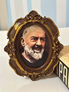 Quadro Padre Pio | 15x13 cm