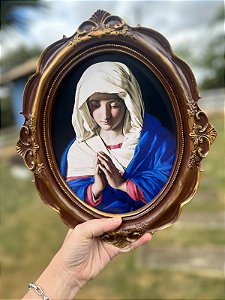 Quadro A Virgem Maria em Oração | 35x30 cm