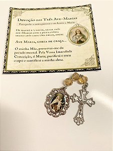 Mini Terço das Três Ave Marias