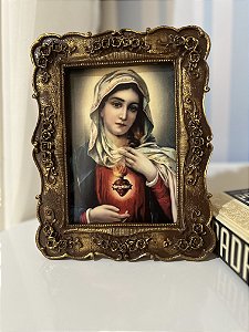 Quadro Imaculado Coração de Maria | 23x18