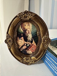 Quadro Santo Agostinho | 16 cm
