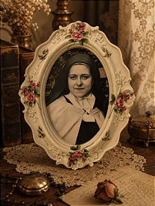 Quadro Santa Teresinha de Lisieux 🌹