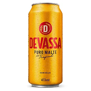 Cerv. Devassa Puro M. Latao 473ml