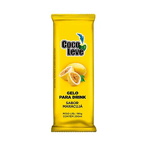 Gelo Coco Leve Sabor Maracujá 190g