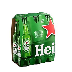 Pack 06 Unid. Heineken Long Neck 330ml