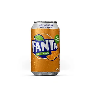 Refri. Fanta Laranja Lata 350ml