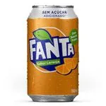 Refri. Fanta Laranja S/Açucar 350ml