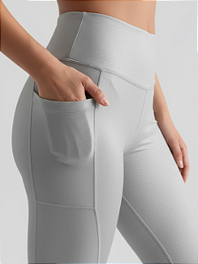 Legging SSJ Steel Glow com Bolso