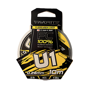 Fluorocarbon Favorite U1 0,26mm 10m 10,1lb | Pesca Plus