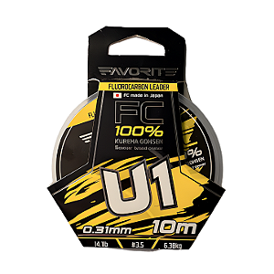 Fluorocarbon Favorite U1 0,31mm 10m 14,1lb | Pesca Plus