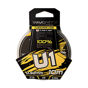 Fluorocarbon Favorite U1 0,52mm 10m 37,2lb | Pesca Plus