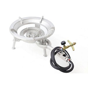 Fogareiro Chama Plus Pés 15cm em Alumínio – Pesca Plus