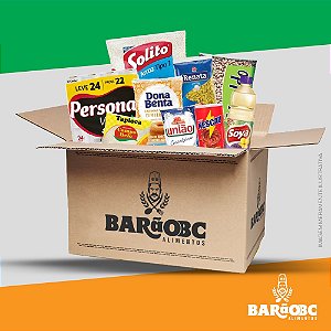 CESTA BÁSICA MEGA (81 ITENS) ALIMENTO + LIMPEZA