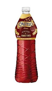 Vinagre Clássico Castelo Vinho Tinto Frasco com 750ml