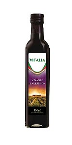 Vinagre Balsâmico Vitalia Vidro com 500ml