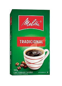 Café Melitta Tradicional Vácuo Caixeta com 500g