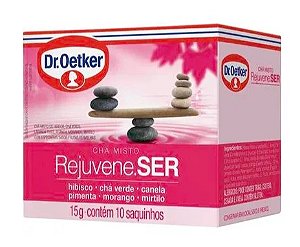 Chá Dr. Oetker Misto Hibisco Caixeta com 15g