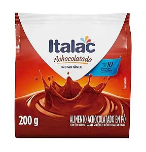 Achocolatado em Pó Italac Sachê com 200g