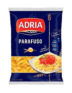 Macarrão Adria com Ovos Parafuso Pacote com 500g