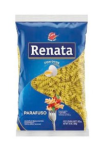 Macarrão Renata com Ovos Parafuso Pacote com 500g