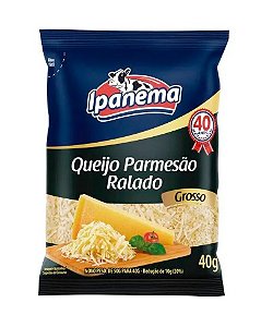 Queijo Parmesão Ralado Ipanema Grosso Pacote com 40g