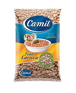 Feijão Carioca Camil Tipo 1 Pacote com 1kg