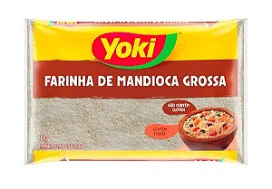 Farinha de Mandioca Yoki Grossa Pacote com 1kg