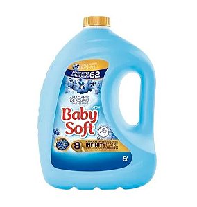 Amaciante para Roupas Baby Soft Toque de Carinho Bombona com 5L