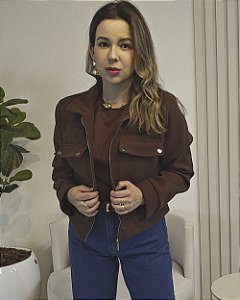 Jaqueta Ester Marrom