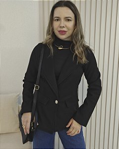 Blazer Karolina Preto M, G e GG