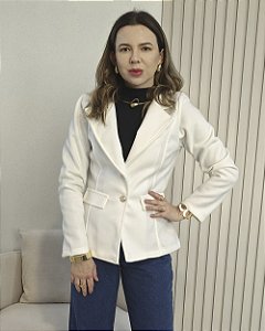 Blazer Karolina Branco M, G e GG