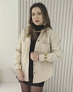 Max Camisa Bárbara Bege M e G