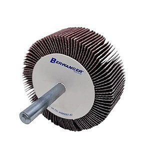 Mini Roda de Lixa Rotativa 50x20x6mm Grão 80 Berwanger