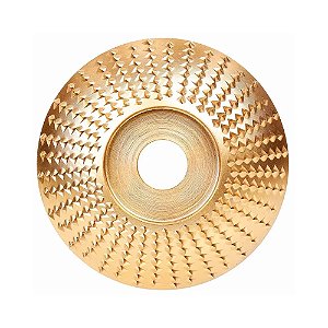 Disco de Desbaste Côncavo para Madeira 100X22mm Aço Maciço Berwanger