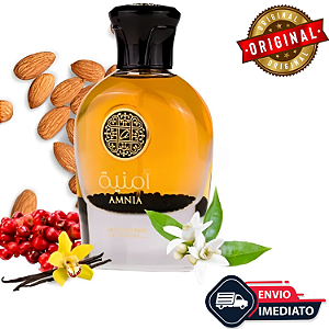 Amnia Fem Al Wataniah Eau De Parfum 100ml - Fragrância Unissex Intensa com Amêndoa e Flor de Laranjeira