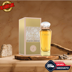 Athena Maison Alhambra Eau de Parfum 100ml - Perfume Oriental Unissex com Baunilha e Gengibre